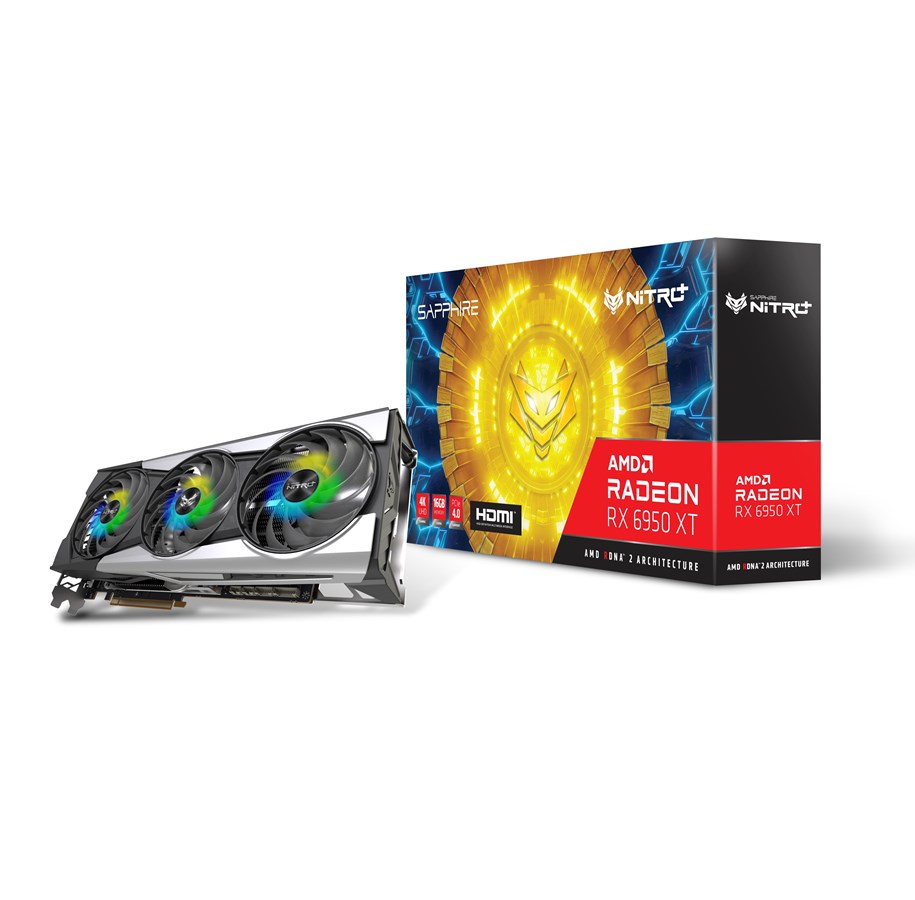 Grafikkort - Sapphire Radeon RX 6950 XT NITRO+ - 16GB GDDR6 RAM - Grafikkort - 11317-02-20G