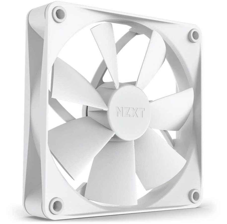 NZXT F140P Static Pressure White Chassi fläkt 140 mm Vit