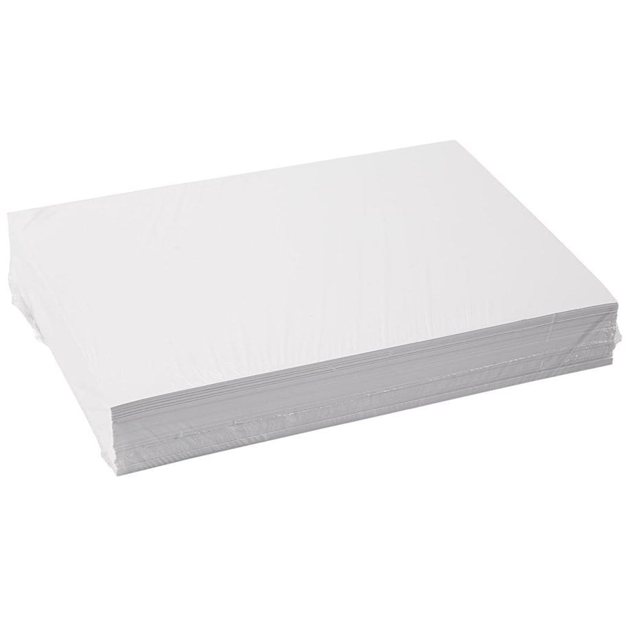 Hobby Tillbehör - Creativ Company Drawing Paper White A4 130gr 250 Sheets - 23502