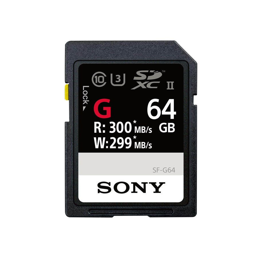 Flashram & USB Flash Drives - Sony SF-G Series SF-G64 64GB - SF64TG