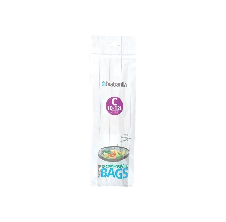 Rengöring - brabantia PerfectFit Code C Trash can liner 12 L - 419782