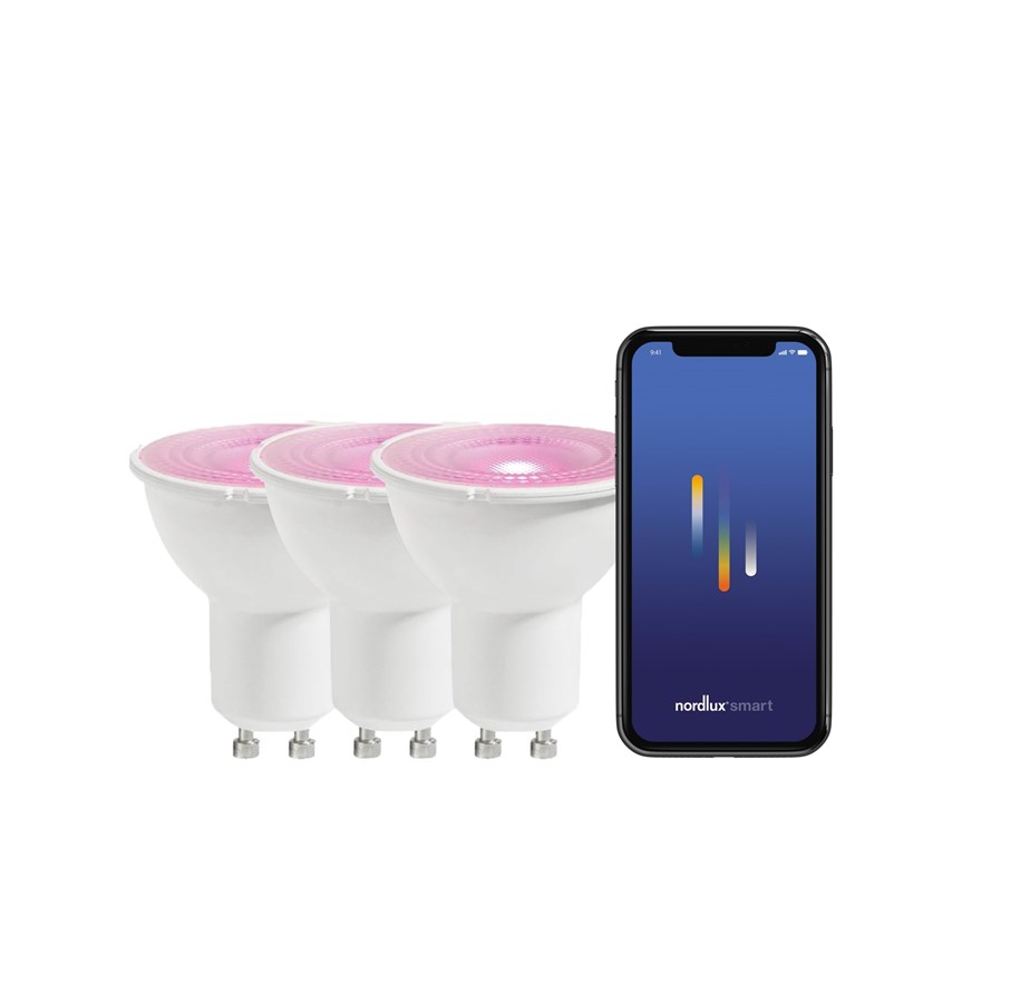 Smarta Hem - Nordlux Smart GU10 Ljuskälla Vit - 2270061000