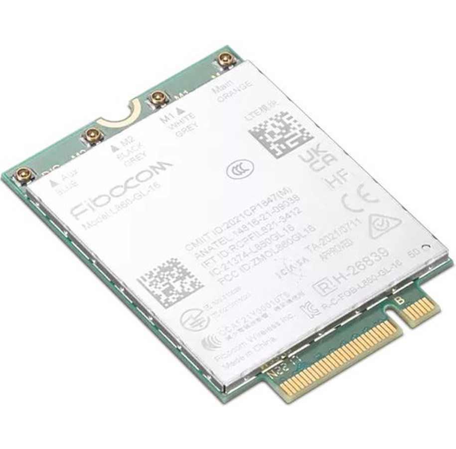 Modem & Mobilt WiFi - Lenovo ThinkPad Fibocom L860-GL-16 CAT16 - 4G LTE - M.2 - 4XC1K20994