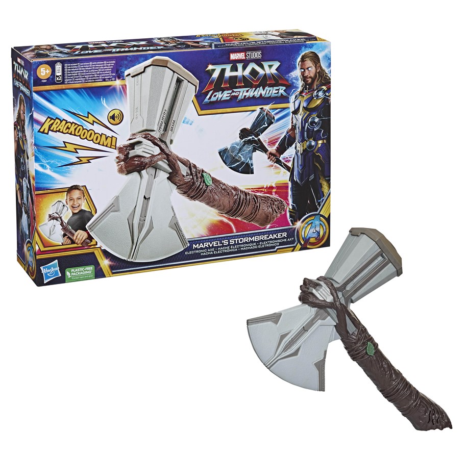Skjutvapen - Marvel Studios Thor: Love and Thunder, s Stormbreaker-elektronisk yxa - F33575L0