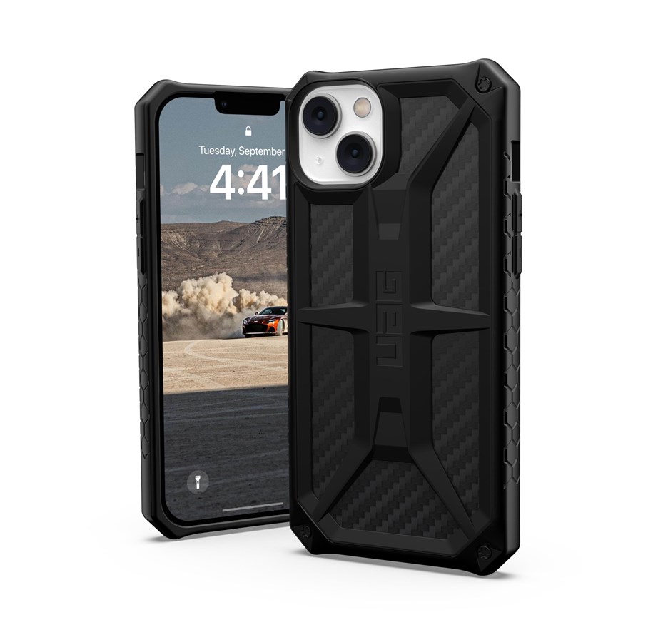 Mobile - Covers & Cases - UAG Monarch - carbon fiber - iPhone 14 Plus - 114033114242