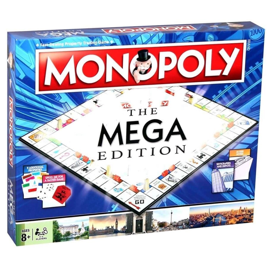 Winning Moves Monopoly Mega Edition (English) | I lager | Billig