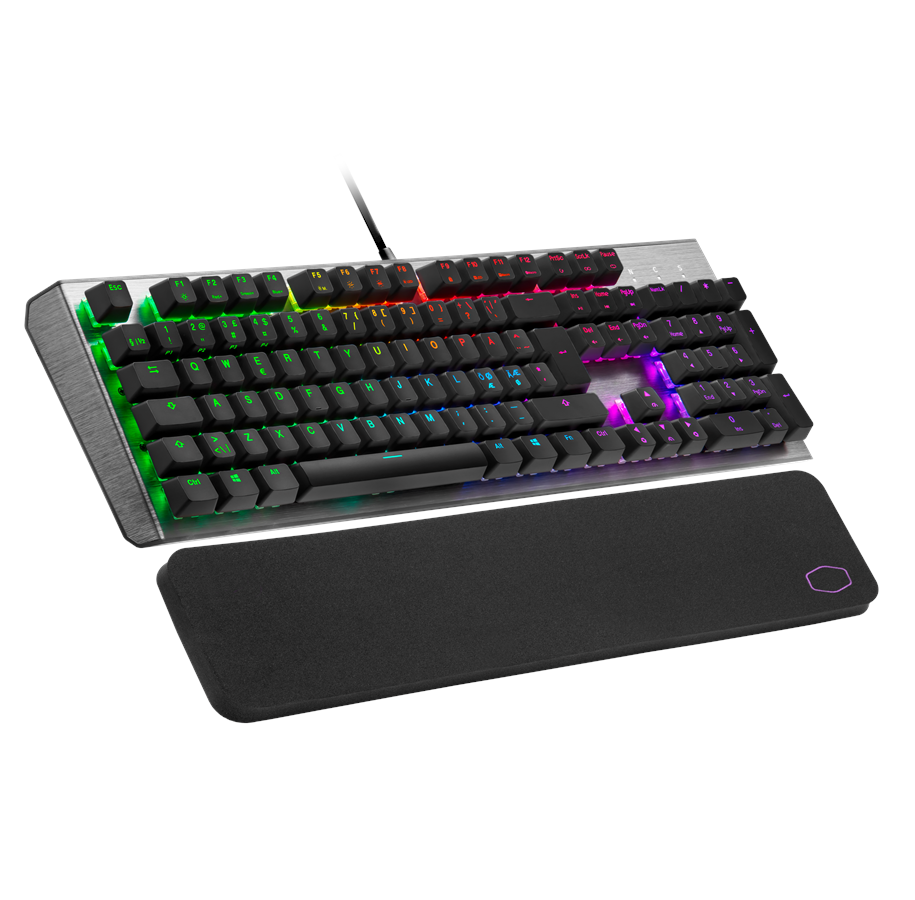 Tangentbord - Cooler Master CK550 V2 - Gunmetal Black - Red Switch - ND - Gaming Tangentbord - Nordisk - Svart - CK-550-GKTR1-ND