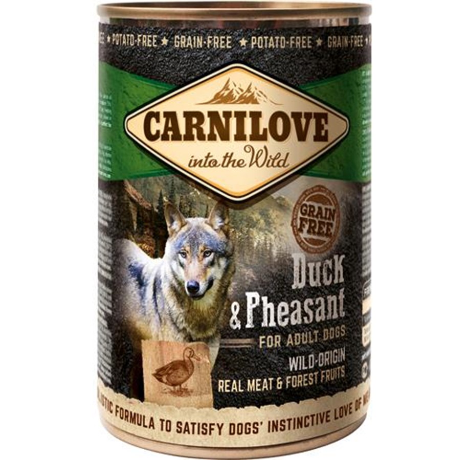 Hundar - Carnilove Duck & Pheasant for Adult Dogs 400g - CH090040