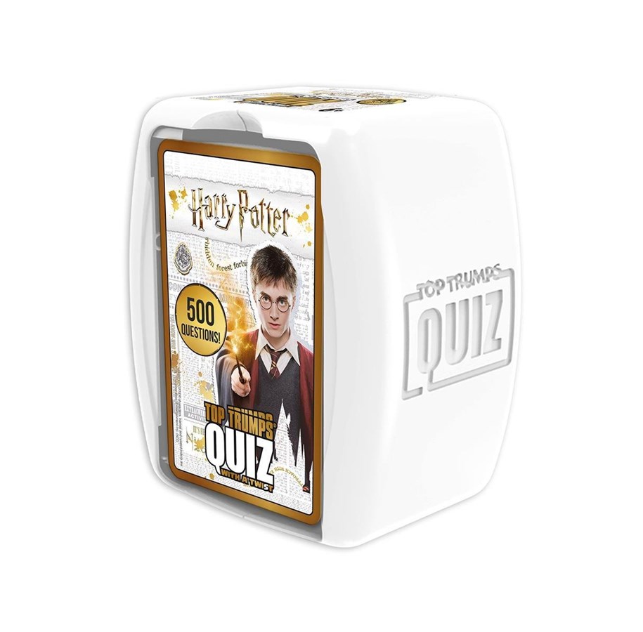 Brädspel - Winning Moves Harry Potter Top Trumps Quiz Card Game (ENGLISH) - 5036905001526