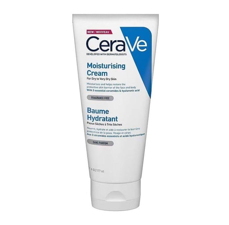 Ansiktsvård - CeraVe Moisturising Cream 177g - Dry to Very Dry Skin - 3337875598996
