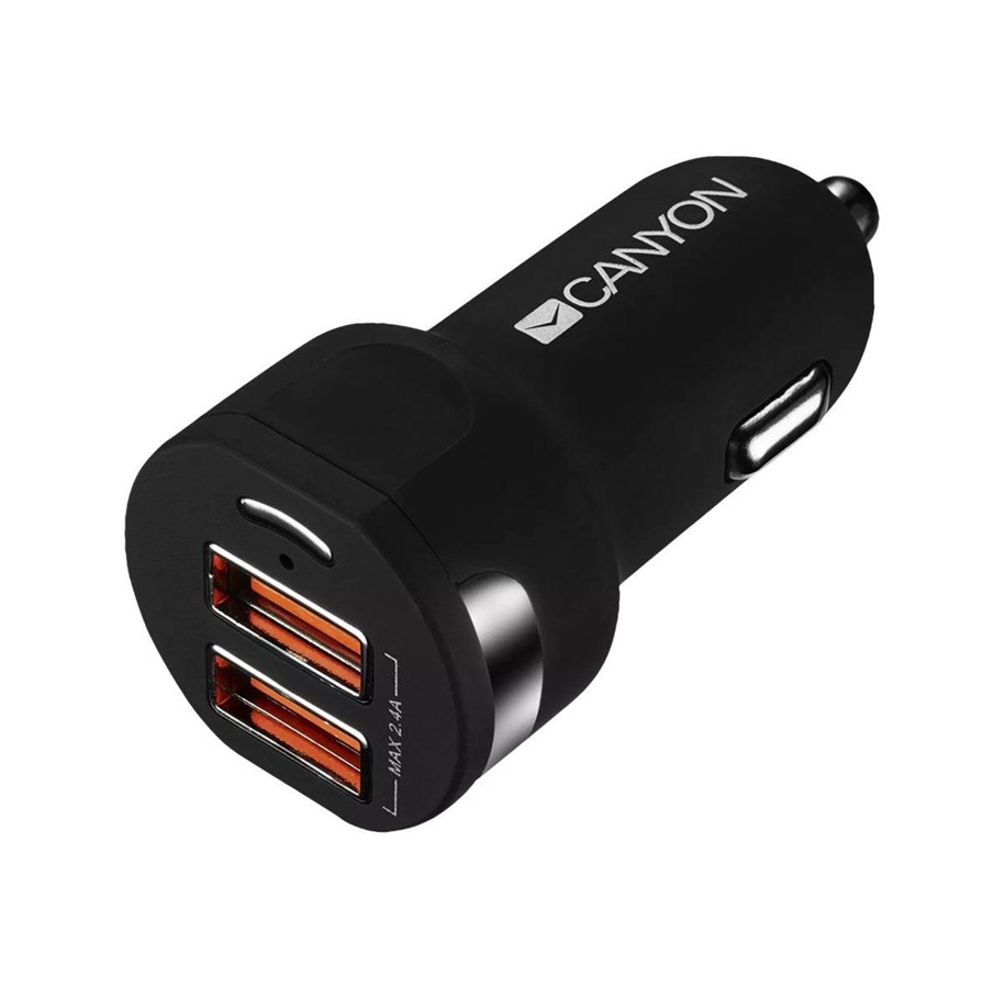 Mobile - Adapters & Chargers - Canyon C-04 car power adapter - USB - CNE-CCA04B