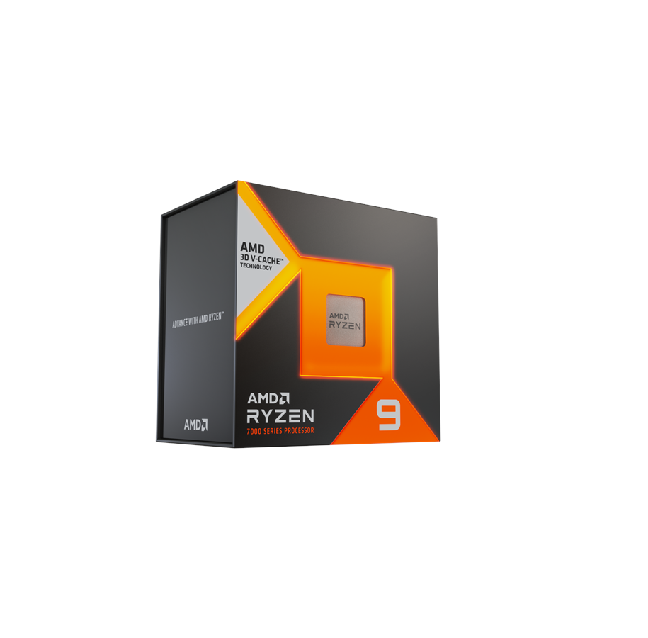 CPU - AMD Ryzen 9 7900X3D CPU - 12 kärnor - 4.4 GHz - AMD AM5 - AMD Boxed (utan kylare) - 100-100000909WOF