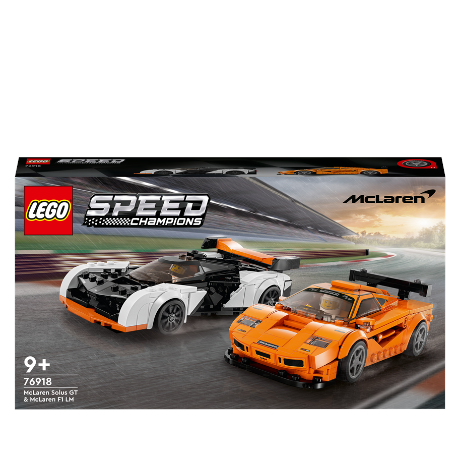 LEGO®  - LEGO Speed Champions 76918 McLaren Solus GT & McLaren F1 LM - 76918