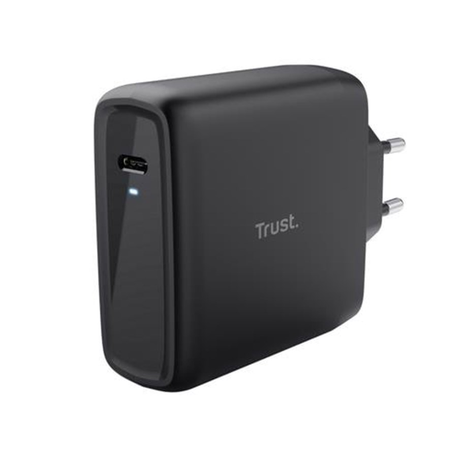 Mobile - Adapters & Chargers - Trust MAXO 100W USB-C Charger Black - 24818