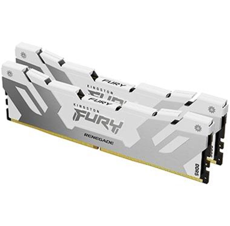 RAM - Kingston FURY Renegade DDR5-7200 - 32GB - CL38 - Dual Channel (2 pcs) - Intel XMP - Vit - KF572C38RWK2-32