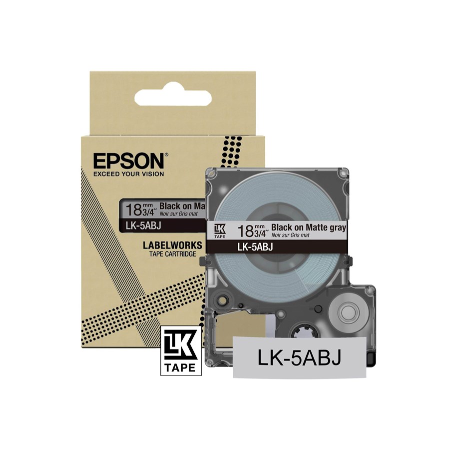 Papper, Fotopapper & Etiketter - Epson LabelWorks LK-5ABJ - C53S672087