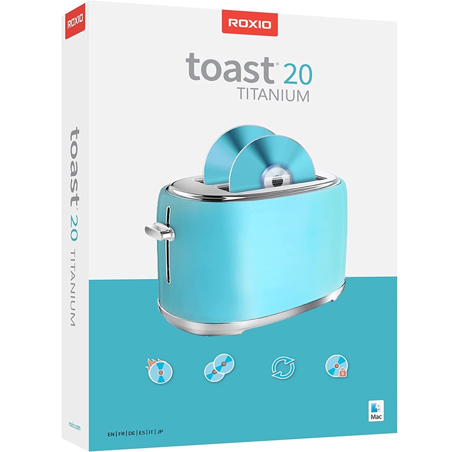 Annan programvara - Corel Roxio Toast Titanium - ESD - 1 user - Mac - Multilingual - Elektronisk - ESDRTO20TIMACML