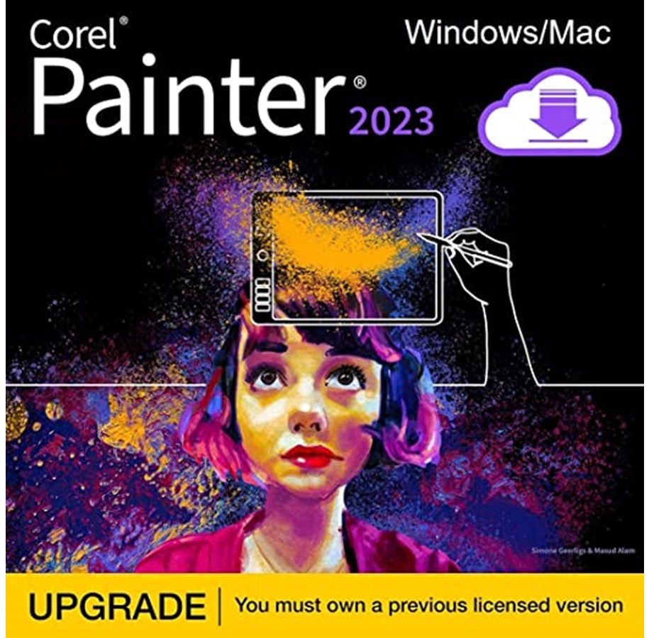 Annan programvara - Corel Painter 2023 - ESD - Upgrade license (1 user) - Mac - ESDPTR2023MLUG
