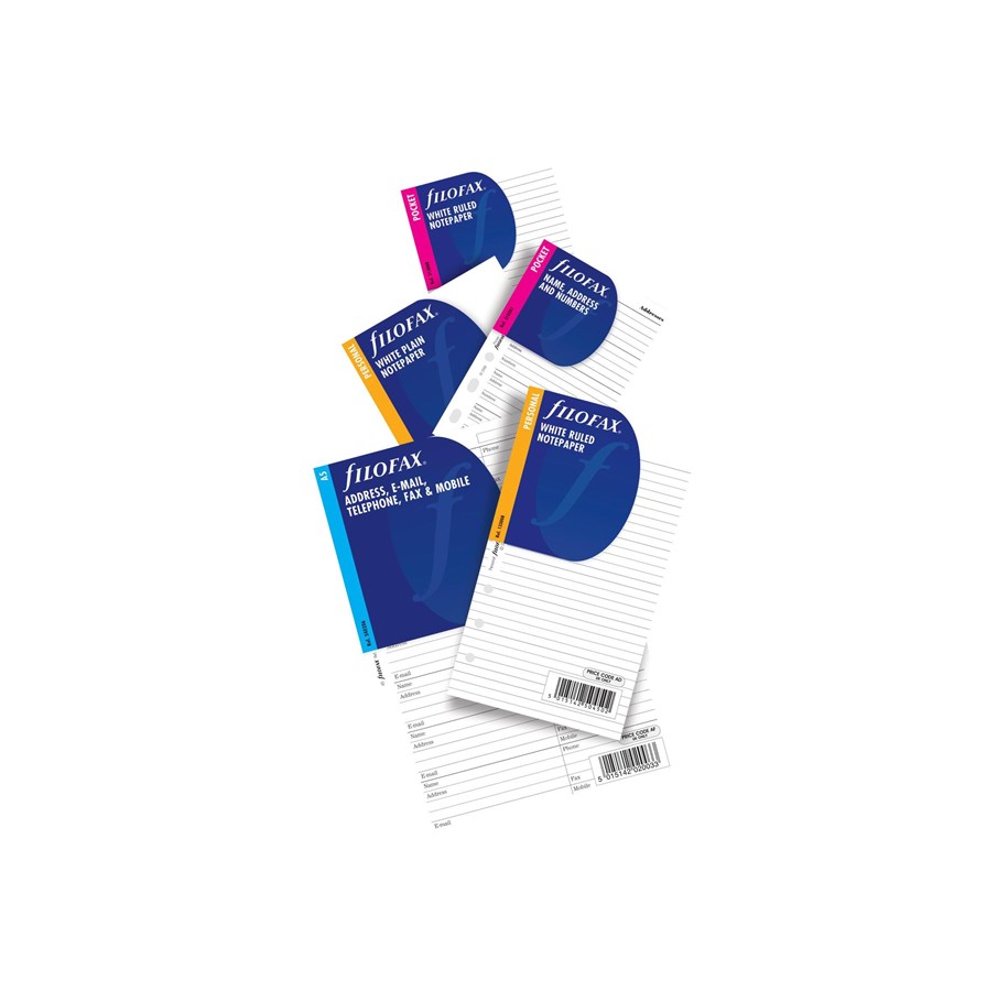 Block och Anteckningsböcker - Filofax Pocket - 213008