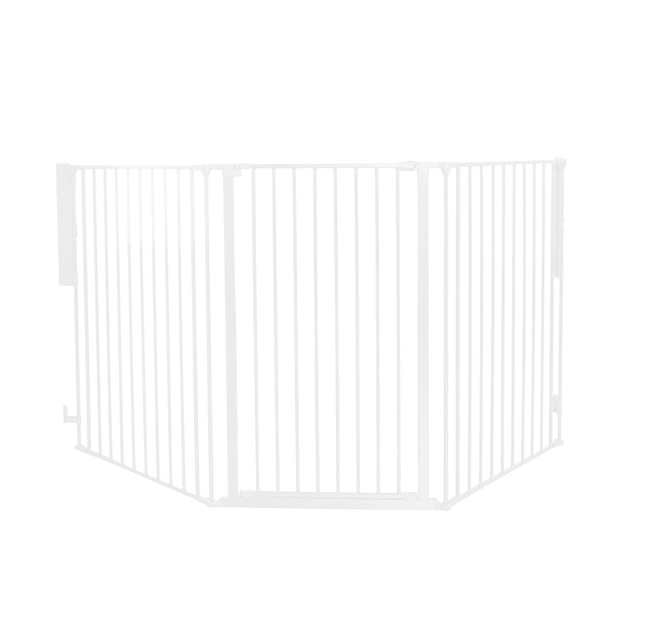 Hundar - BabyDan Pet Flex L extra högt Hundgrindar, vit, 146-223 cm - 500946