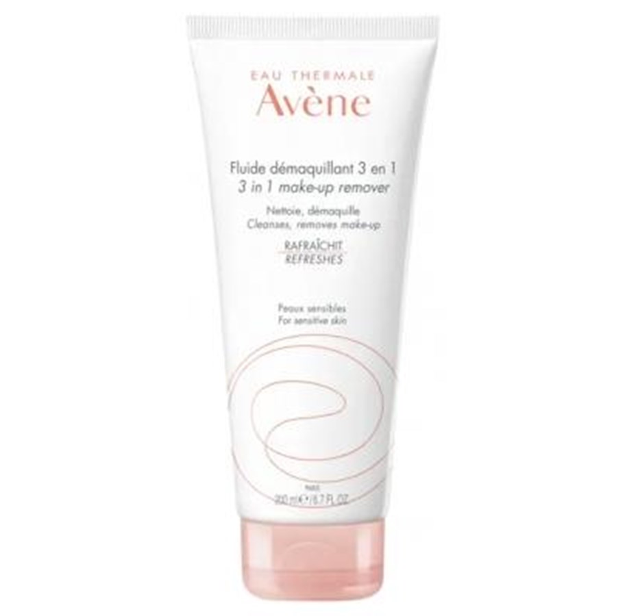 Ansiktsvård - Avène 3-in-1 Make-up Remover Fluid 200ml - 3282770072952