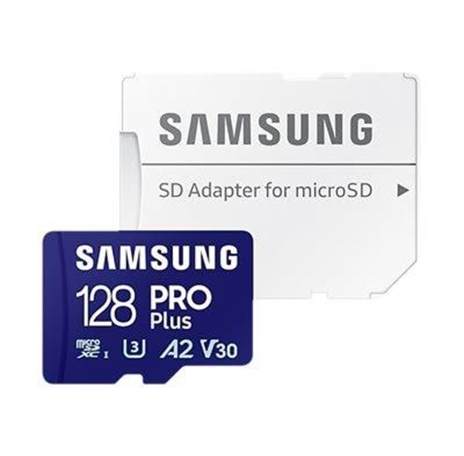 Flashram & USB Flash Drives - Samsung PRO Plus microSD/SD - 180MB/s - 128GB - MB-MD128SA/EU