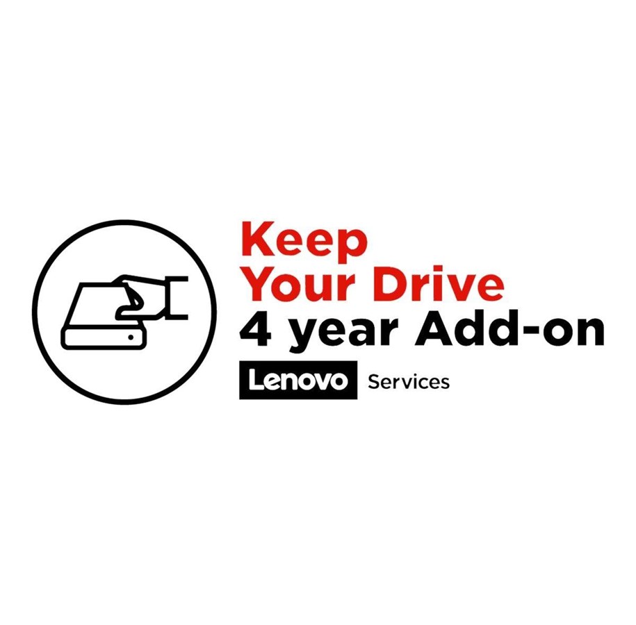 Tjänster och support - Lenovo Onsite + Keep Your Drive + Premier Support - extended service agreement - 4 years - on-site - 5PS0N73239