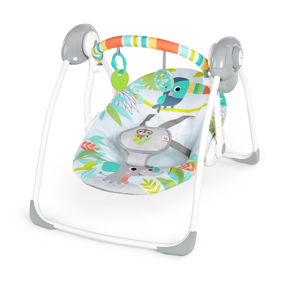 Babyvård - Bright Starts Rainforest Vibes™ Portable Swing - BS-12426