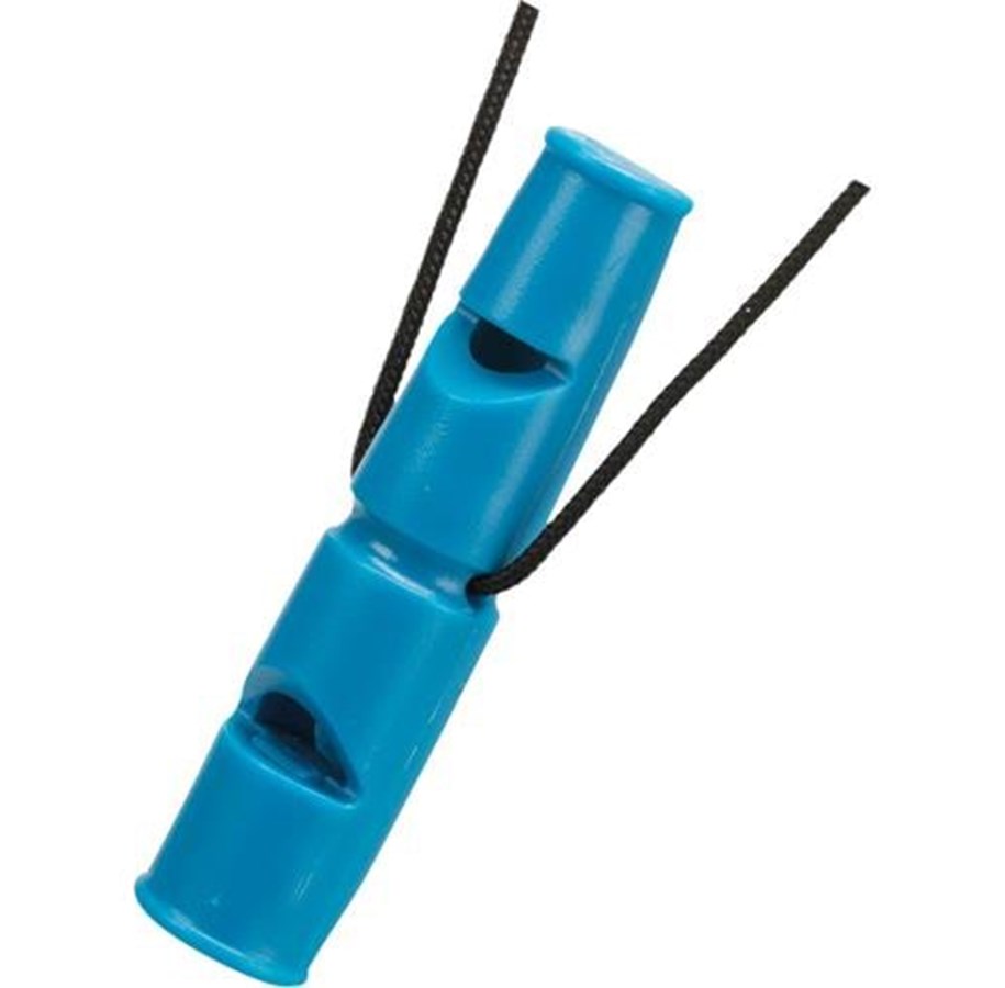 Hundar - Trixie Double-tone Whistle 7.5 cm assorted colours - TX2261