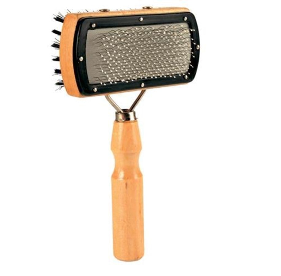 Hundar - Trixie Soft Brush double sided - TX2305