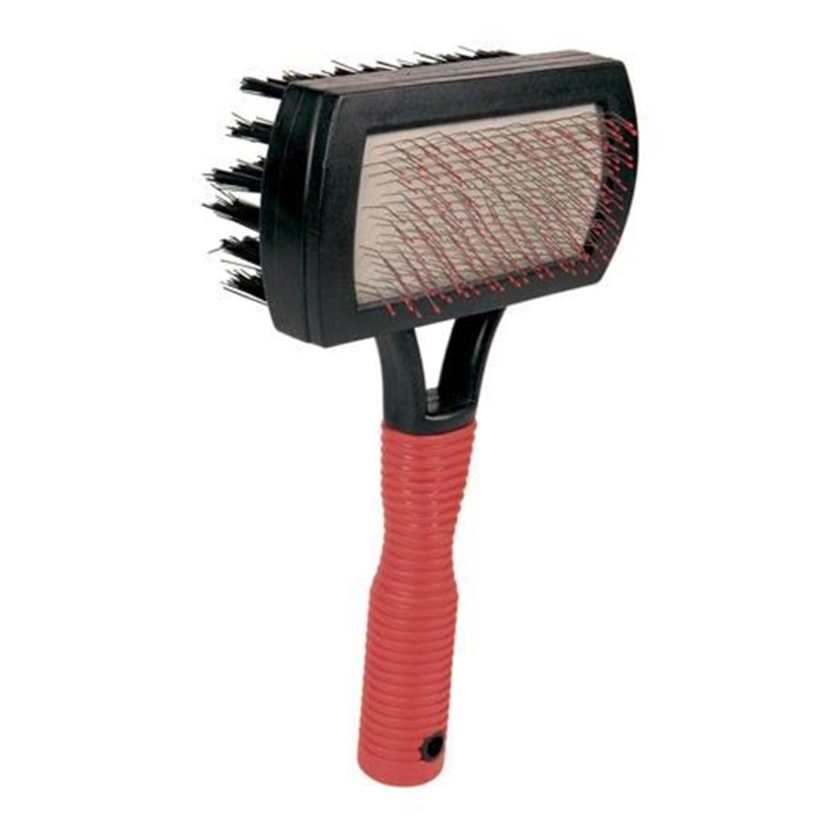 Hundar - Trixie Soft Brush double sided 17x10cm - TX2306