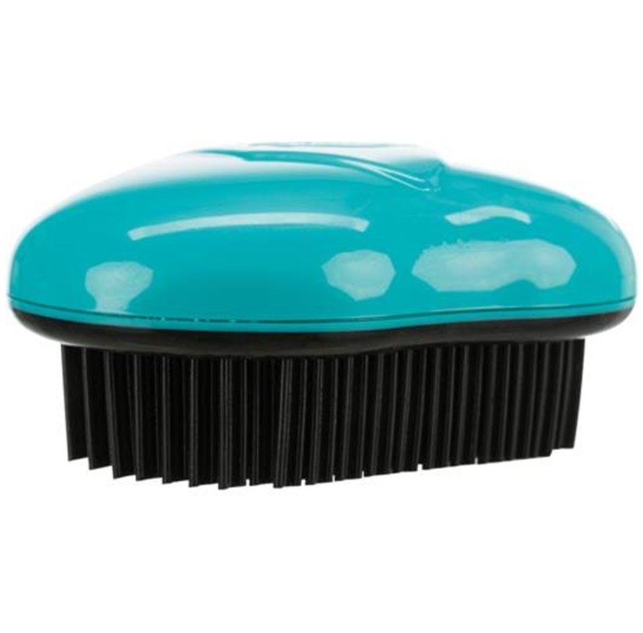 Hundar - Trixie Upholstery and textile brush TPR 7 × 10 cm Black/Teal - TX23237