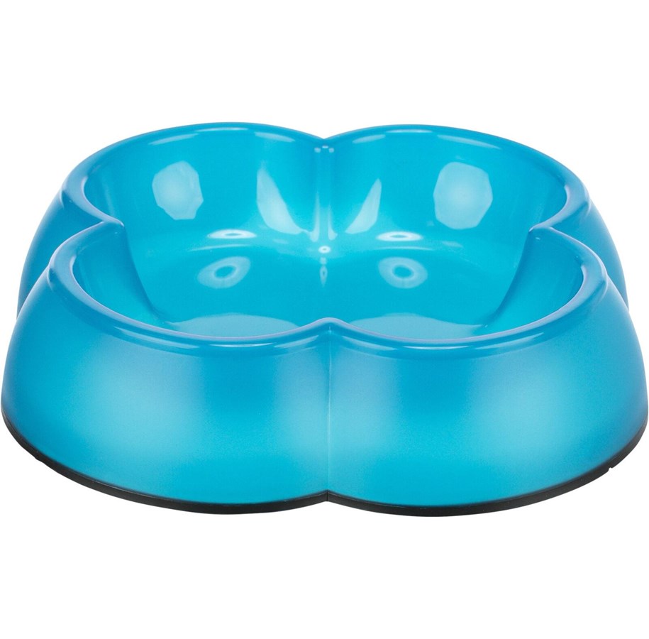 Hundar - Trixie Plastic Bowl 0.25 l/ø 14 cm assorted colours - TX24430