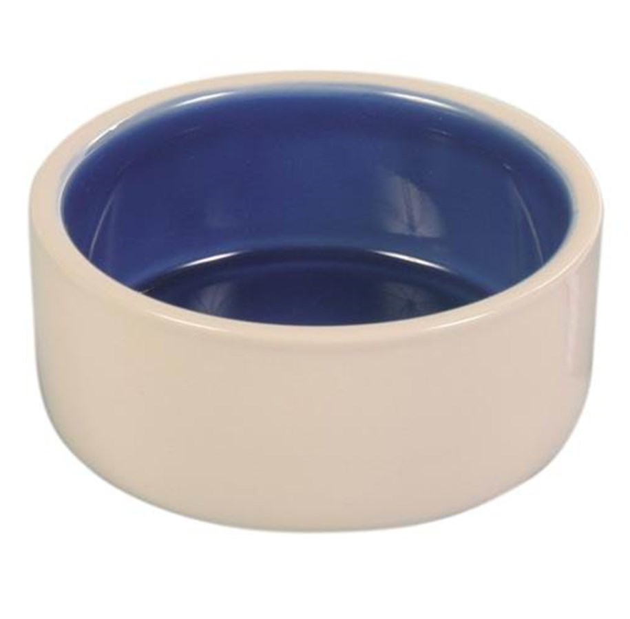 Hundar - Trixie Ceramic Bowll blue ø18cm - TX2451