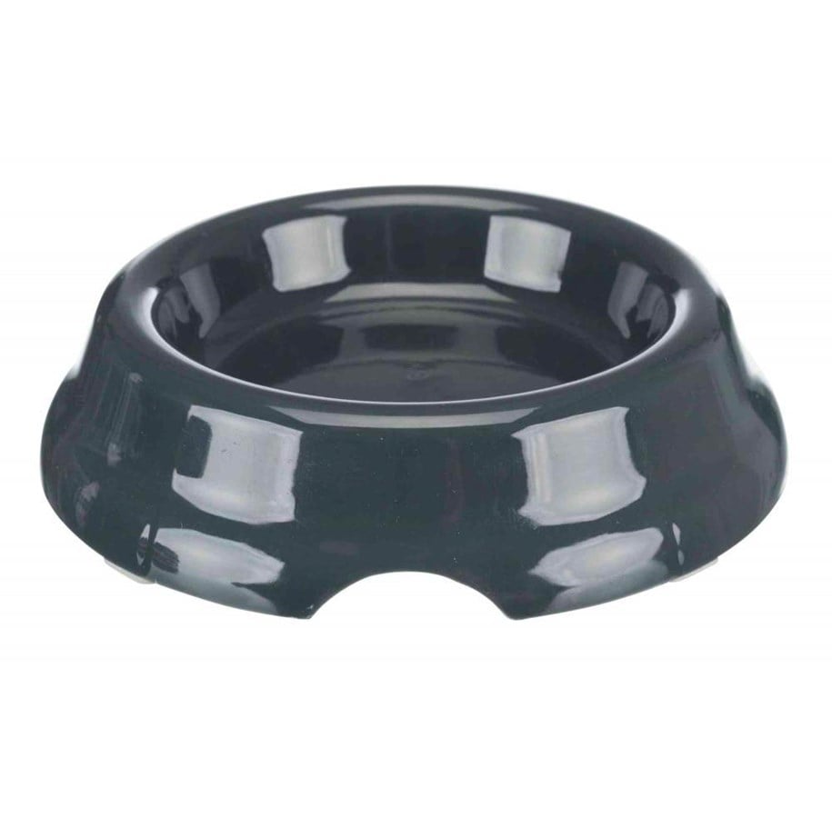 Hundar - Trixie Plastic Bowl 0.2 l/ø 11 cm assorted colours - TX2474