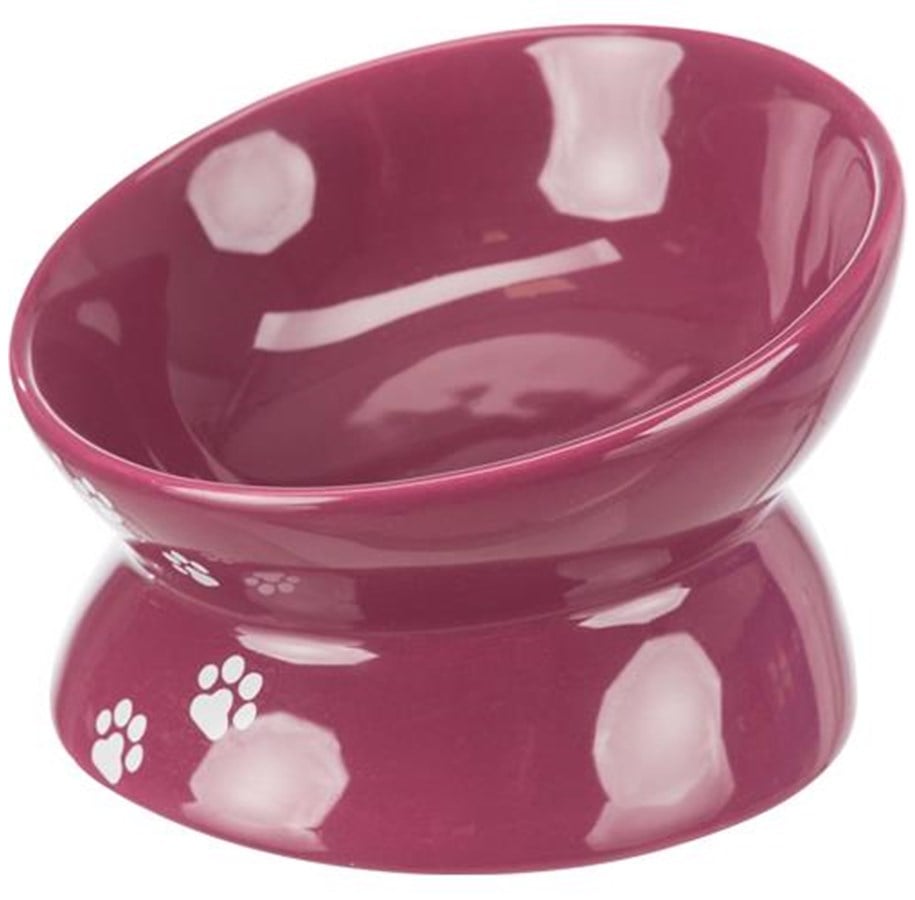 Katter - Trixie Ceramic Bowl 0.15 l/ø 13 cm berry - TX24797