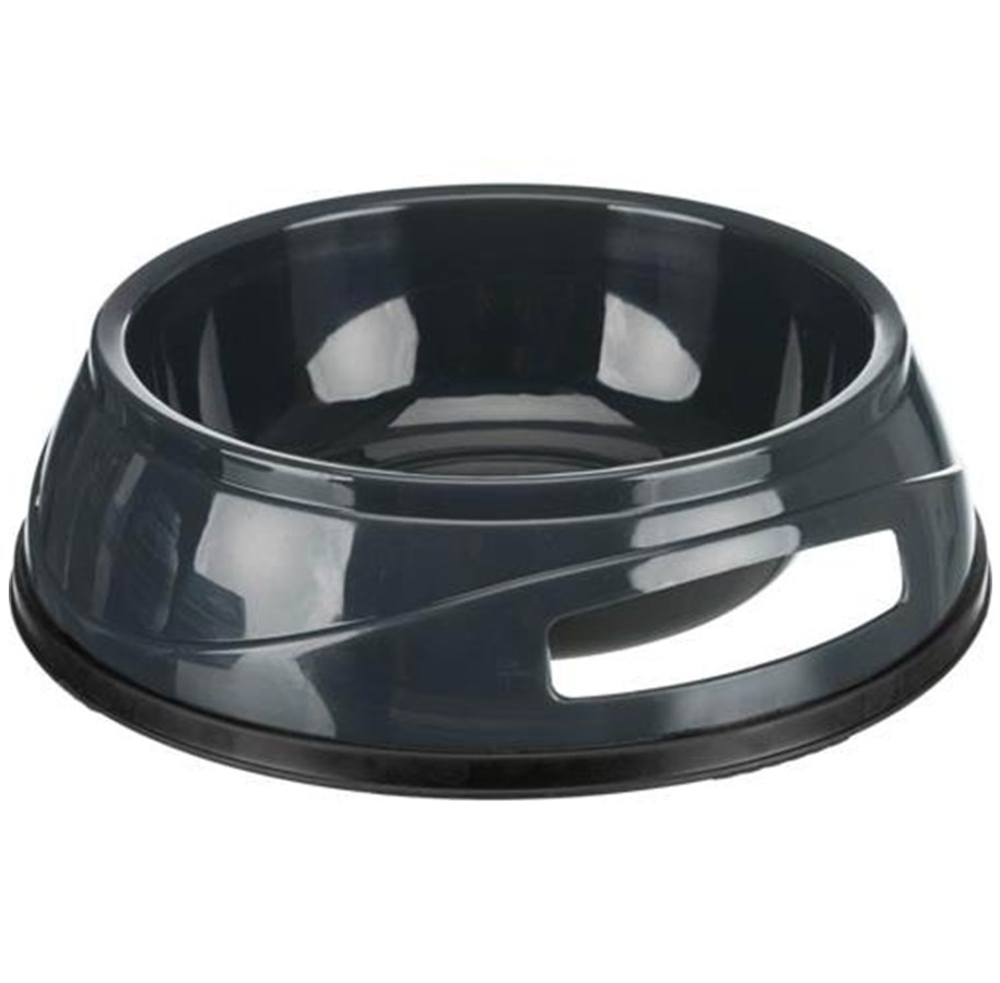 Hundar - Trixie Plastic Bowl 0.5 l/ ø 14 cm assorted colour - TX24951