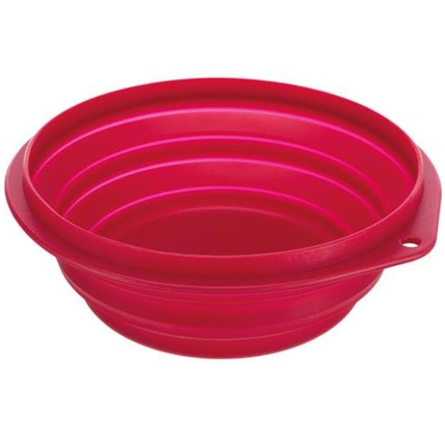 Hundar - Trixie Travel Bowl 2 l/ø 22 cm assorted colours - TX25013