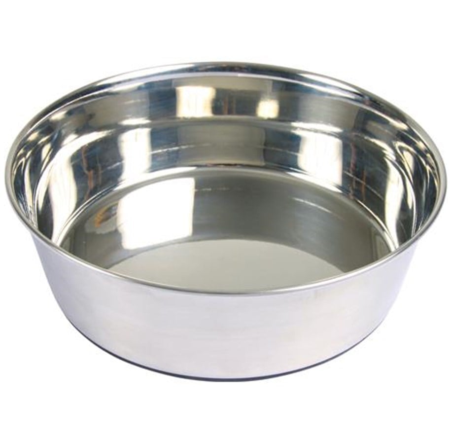 Hundar - Trixie Stainless Steel Bowl ø 14 cm / 0.5 l - TX25071