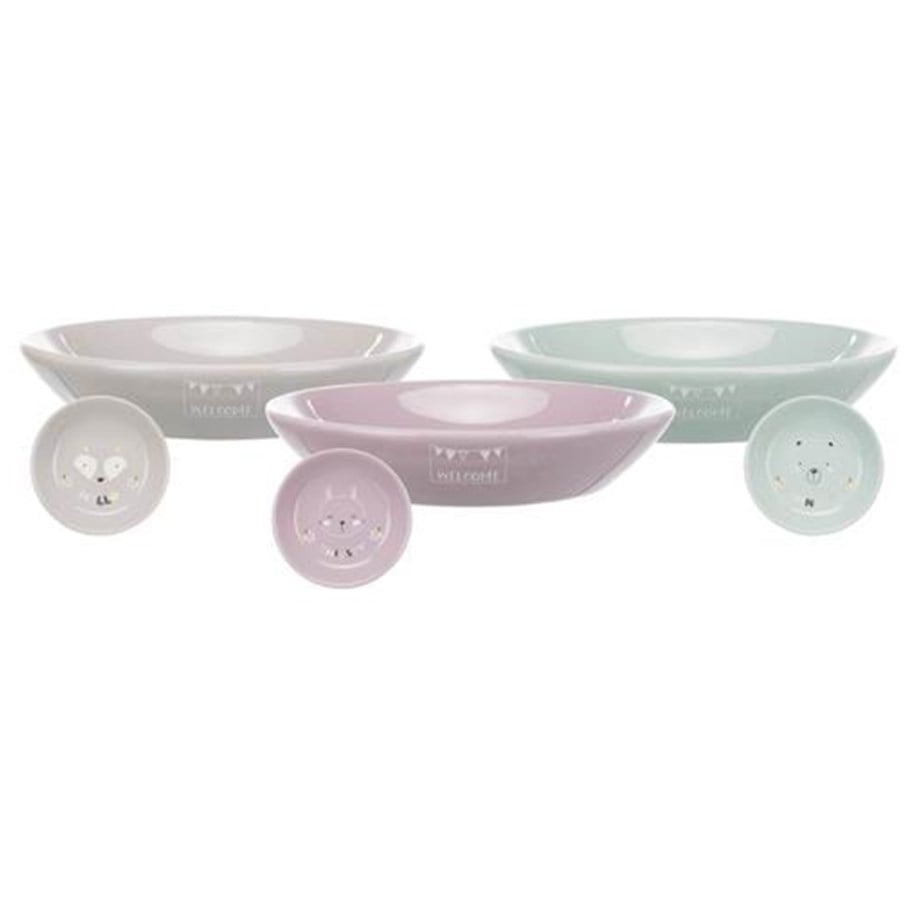Katter - Trixie Junior Ceramic Bowl 0.2 l/ø 14 cm assorted colours - TX25128