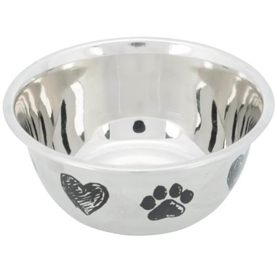 Hundar - Trixie Stainless Steel Bowl 0.5 l/ø 13 cm - TX25271