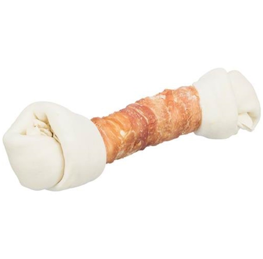 Hundar - Trixie Denta Fun Mega Chicken Chewing Bone packaged 40 cm 500 g - TX31175