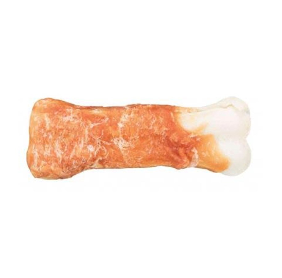 Hundar - Trixie Denta Fun Chicken Chewing Bone 11cm 60g 2pcs - TX31343