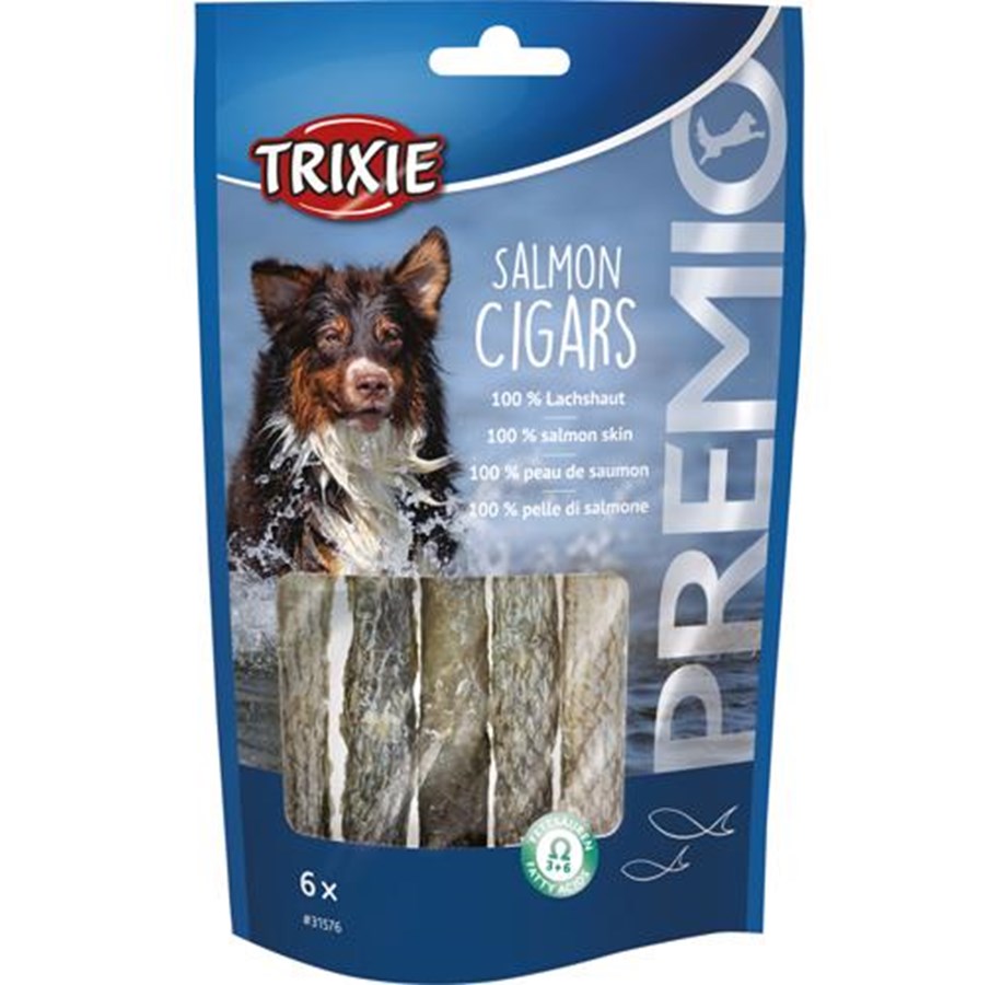 Hundar - Trixie PREMIO Salmon Cigars 12.5 cm 6 pcs./70 g - TX31576