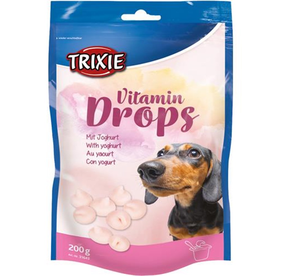 Hundar - Trixie Vitamin Drops Dog Treats 200g - TX31643