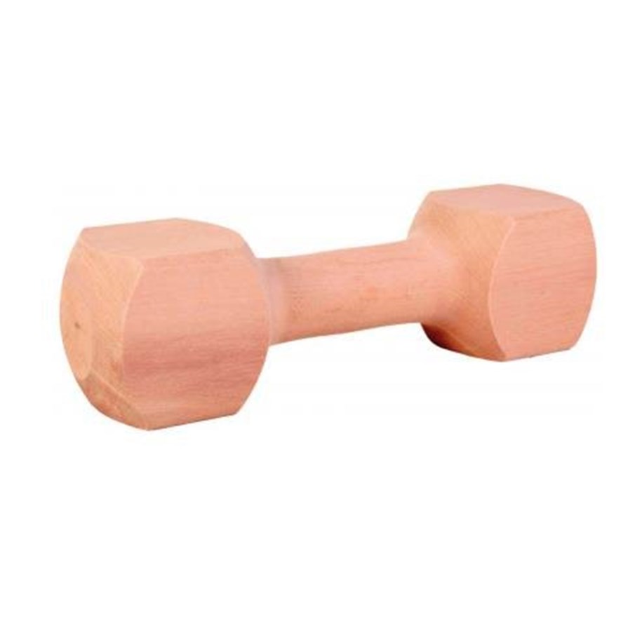 Hundar - Trixie Wooden Retrieving Dumbbell 23cm - TX3223