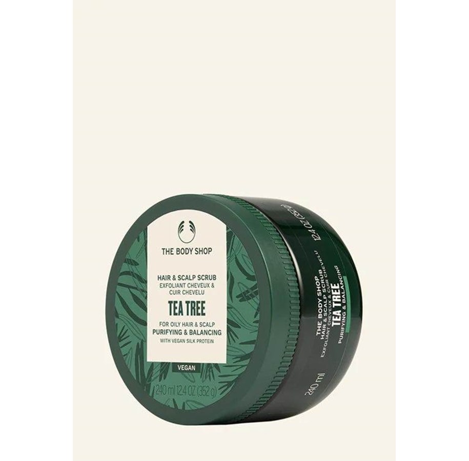 Hårvård - The Body Shop Tea Tree Purifying & Balancing Hair & Scalp Scrub 240 ml - 5028197180034