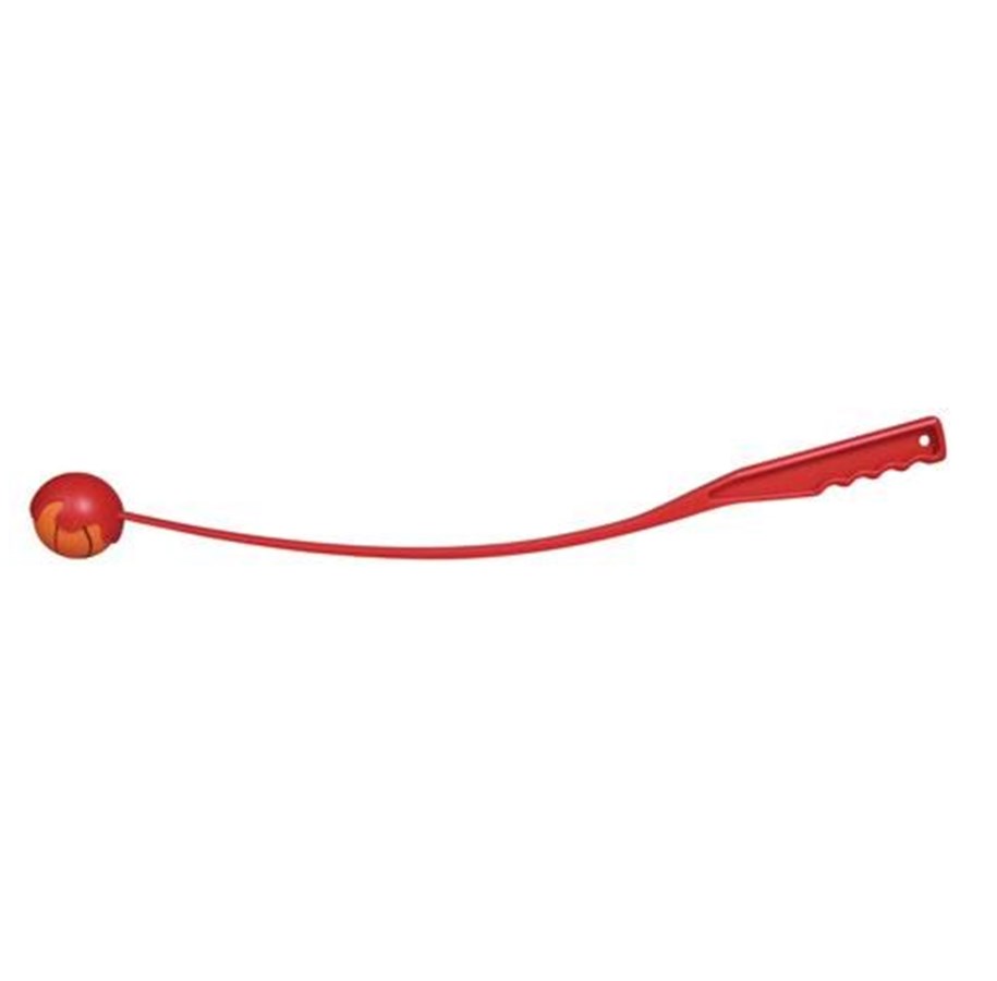 Hundar - Trixie Ball Catapult 70 cm/ø 6 cm assorted colours - TX3250