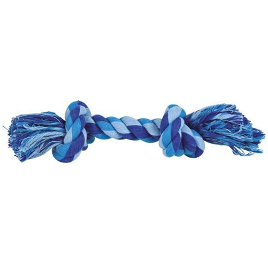 Hundar - Trixie Playing Rope 22 cm 75 g assorted colours - TX32651