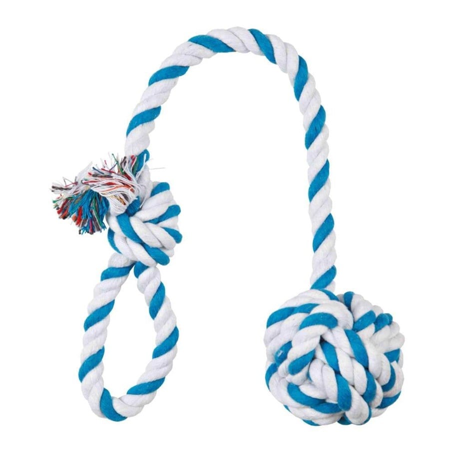 Hundar - Trixie Playing Rope with Woven-in Ball ø 7/50 cm - TX-3269